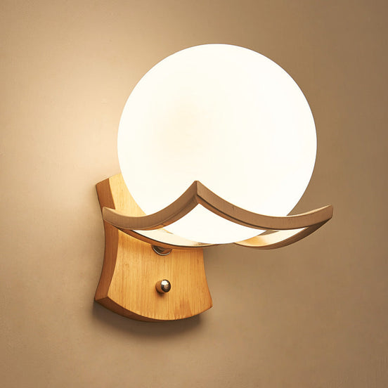 Lumetra Wandleuchte mit LED-Beleuchtung und abgerundetem Design
