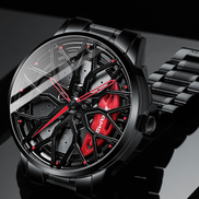 Veltrano Herren Armbanduhr mit sportlichem Design und rundem Zifferblatt