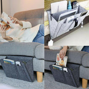 Hängende Aufbewahrungstasche aus Filz für Bett, Sofa und Schreibtisch