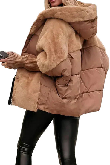 Inga Mantel – Winterjacke mit Kapuze und leichter Isolierung