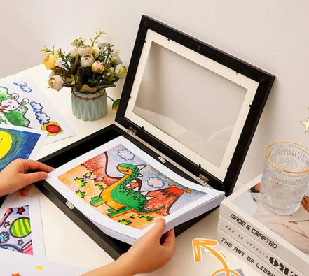 Artiva Sammel-Bilderrahmen für Kinderzeichnungen (bis zu 150 Blatt)