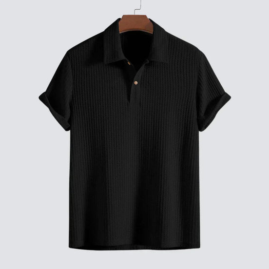 Tervano Herren Poloshirt mit Kurzarm und klassischem Kragen
