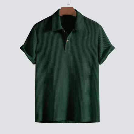 Tervano Herren Poloshirt mit Kurzarm und klassischem Kragen