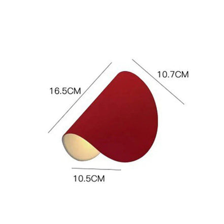 LumiGlow LED-Wandleuchte mit Farbwechsel und modernem Design