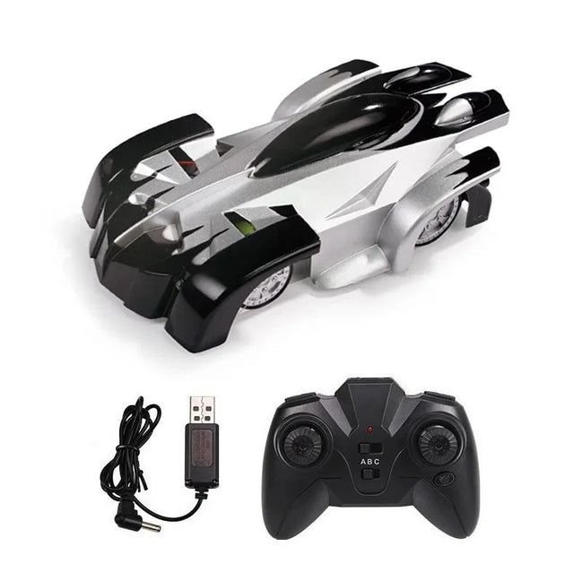 Skyvion RC Muurklim Auto met Afstandsbediening en 360° Rotatie