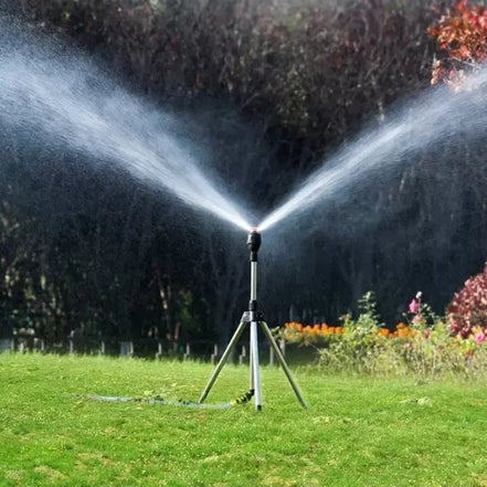Rotierender Gartensprinkler für gleichmäßige Bewässerung