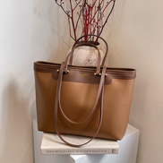 Torvina Schultertasche – Handtasche mit Doppelgriffen und großem Innenfach
