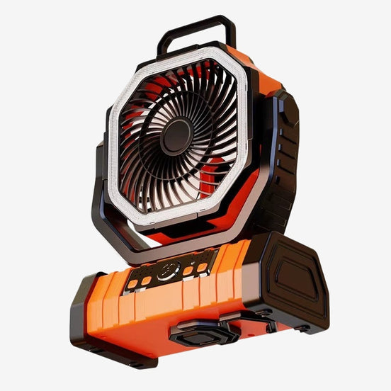 Airvexo 3-in-1 Ventilator mit LED-Licht und Fernbedienung