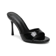 Rovellia Damen Sandalen mit rundem Zehenbereich und Absatz