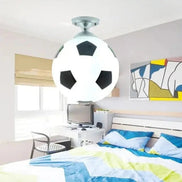 SportaGlow LED-Deckenleuchte – Deckenlampe mit Fußball- oder Basketballmotiv