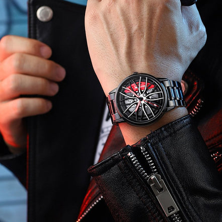Veltrano Herren Armbanduhr mit sportlichem Design und rundem Zifferblatt