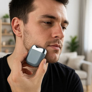 Trimovex Elektrischer Rasierer und Trimmer mit Doppelkopf-Design