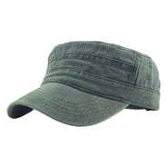 Alfonsor Cadet Cap mit verstellbarem Verschluss und breitem Schirm