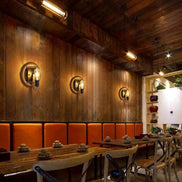 Cordara LED Wandleuchte mit Seildesign aus Metall