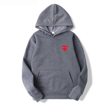 HeartBeat Hoodie – Unisex Kapuzenpullover mit Herzdetail
