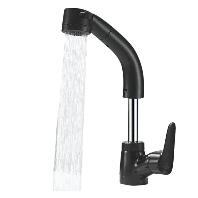 Flexora Küchenarmatur – Wasserhahn mit flexiblem Hals und Einhebelbedienung