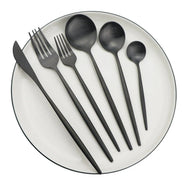 30-Teiliges Minimalistisches Besteckset – Elegantes Design für Stilvolle Anlässe 0