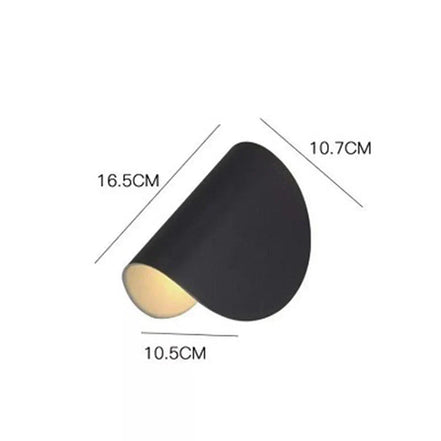 LumiGlow LED-Wandleuchte mit Farbwechsel und modernem Design