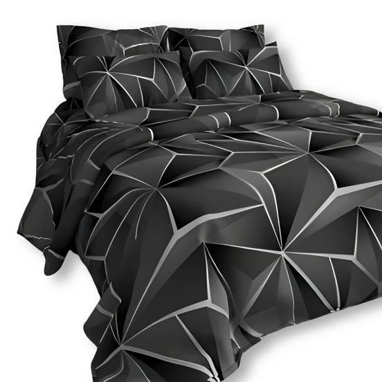 3D-Plaid Bettwäsche Set – Luxuriöser Stil Für Ihr Schlafzimmer 0