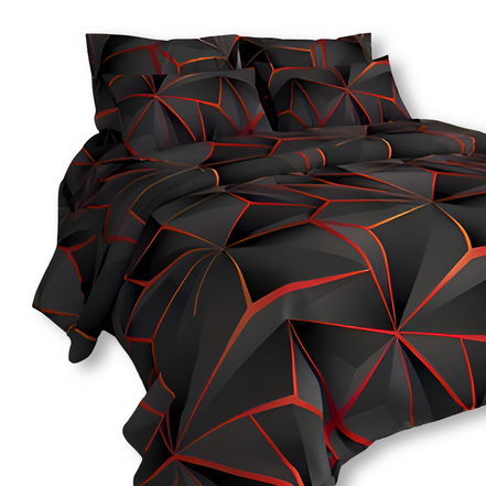 3D-Plaid Bettwäsche Set – Luxuriöser Stil Für Ihr Schlafzimmer 11
