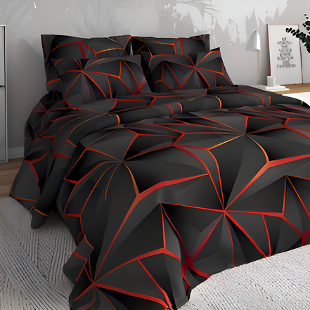 3D-Plaid Bettwäsche Set – Luxuriöser Stil Für Ihr Schlafzimmer 7