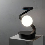 Orbito Schreibtischleuchte mit drehbarer Kugel – LED Tischlampe mit Ladefunktion für Smartphone