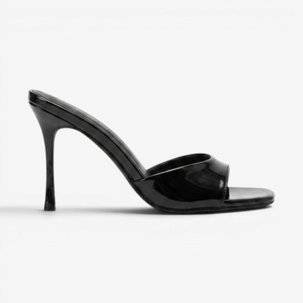 Rovellia Damen Sandalen mit rundem Zehenbereich und Absatz