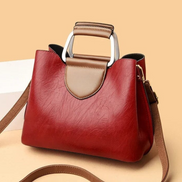 Selvara Handtasche aus Leder mit verstellbaren Trägern und geräumigem Innenfach