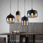 Lunovia LED Pendelleuchte aus Metall für Esszimmer, Küche und Wohnbereich