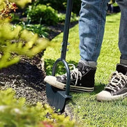 Gartenkanten-Werkzeug mit halbmondförmigem Sägeblatt