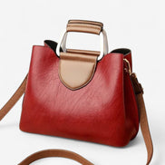 Selvara Handtasche aus Leder mit verstellbaren Trägern und geräumigem Innenfach