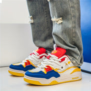 Norevix Herren Sneaker mit Schnürung und Runder Zehenform