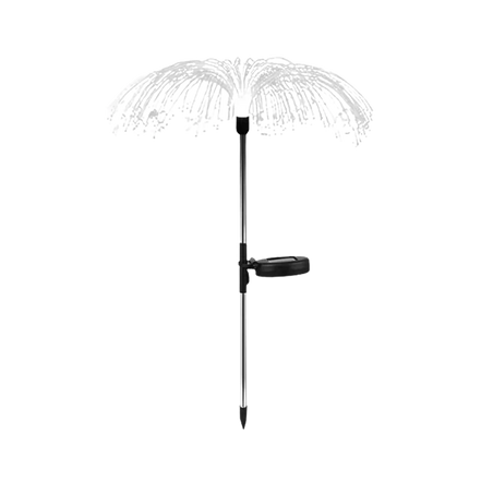 Solarbetriebene Gartenleuchten mit dekorativem Leuchteffekt