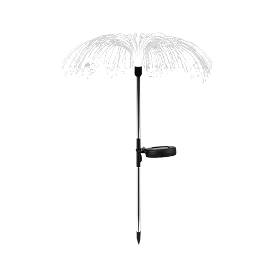 Solarbetriebene Gartenleuchten mit dekorativem Leuchteffekt