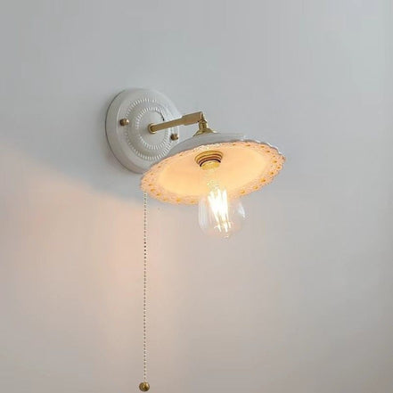 Ceravon LED Wandleuchte aus Keramik für Innenräume