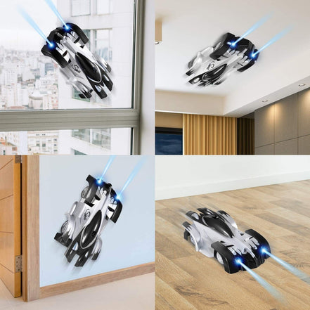 Skyvion RC Muurklim Auto met Afstandsbediening en 360° Rotatie