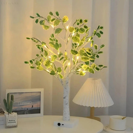 Lumivana LED-Tischlampe in Baumform mit Akku