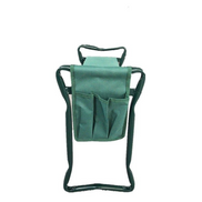GardenMate Klapphocker mit Werkzeugtasche – Praktische Sitzhilfe für Gartenarbeiten