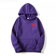 HeartBeat Hoodie – Unisex Kapuzenpullover mit Herzdetail