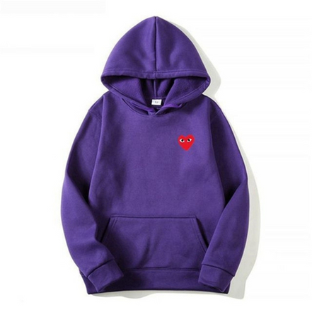HeartBeat Hoodie – Unisex Kapuzenpullover mit Herzdetail