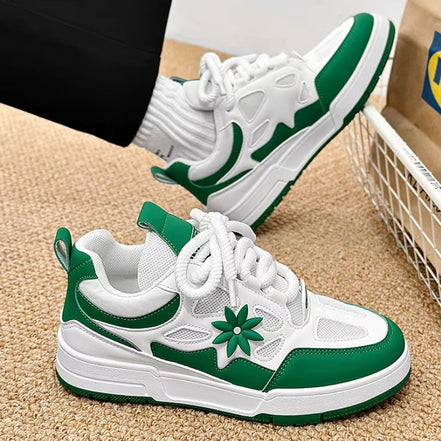 Naviro Herren Sneaker mit Schnürung