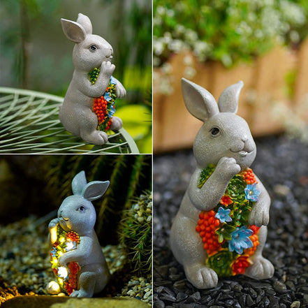 Solar-Tierfiguren für dekorative Gartenbeleuchtung
