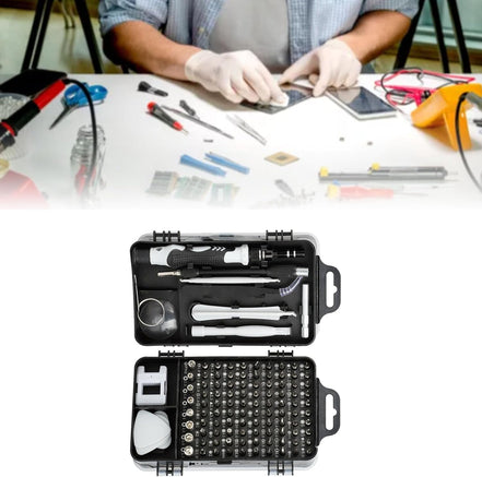 115-teiliges Schraubendreher-Set für präzise Reparaturen