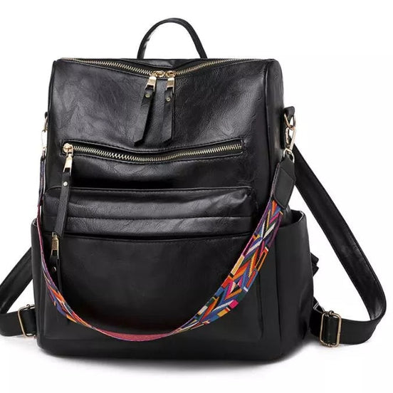 Tessavelle Damen Rucksack mit mehreren Fächern und modernem Design