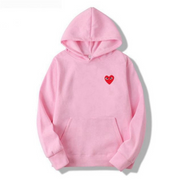 HeartBeat Hoodie – Unisex Kapuzenpullover mit Herzdetail