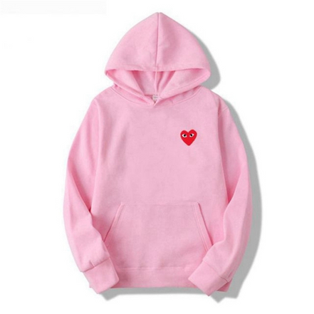 HeartBeat Hoodie – Unisex Kapuzenpullover mit Herzdetail