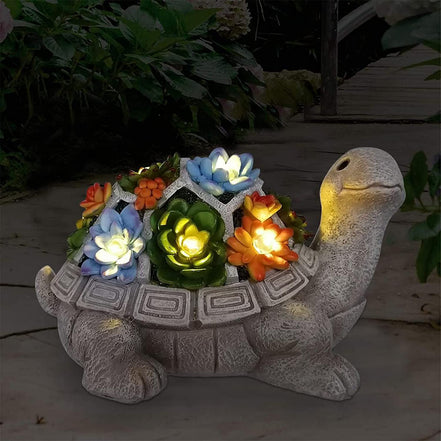 Solar-Tierfiguren für dekorative Gartenbeleuchtung