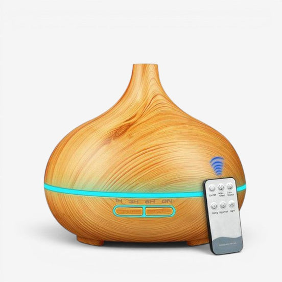 Tragbarer Aroma Diffuser mit LED Licht und Fernbedienung – Novalis