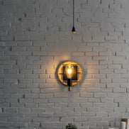 Cordara LED Wandleuchte mit Seildesign aus Metall