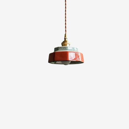 Ceranova LED Pendelleuchte aus Keramik für Deckenmontage
